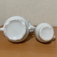 お値下げ！ミルクピッチャー、お砂糖入れの画像