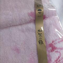 加賀の雅 ちょう タオルハンカチの画像