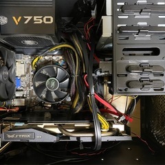 自作ゲーミングデスクトップPC  Windows 10 Home Core i5-3470 GeForce GTX 970(4GB) メモリ16GB SSD 120GB HDD 1TB Blu-ray Bluetooth の画像