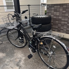 7.26まで取引可能 ほぼ新品 panasonic 電動アシスト自転車の画像