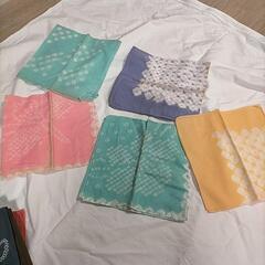 14枚 絞り 染め ハンカチの画像