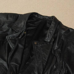 ★超お買い得革ジャン/SIZE-L/艶やかで上品さあり/上質な牛革/本革メンズ レザージャケットライダース (体感展示処分品/極上新品同様)の画像
