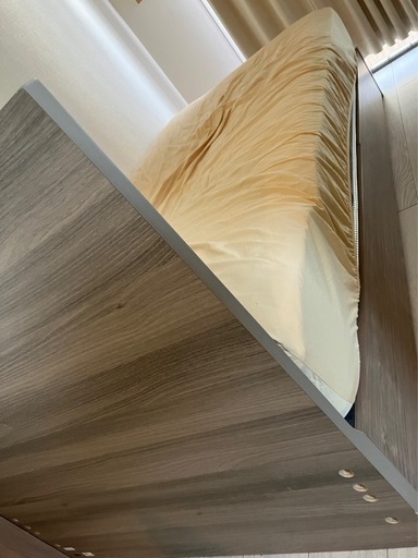 【美品】シモンズ シングルベッド マットレスAB1955010B＋フレームセット