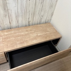 無垢材テレビボード【美品】の画像
