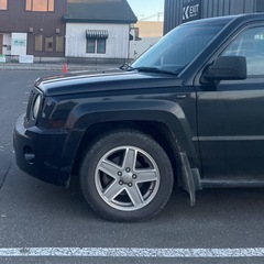 ジープ　パトリオット　純正ホイール　スタッドレスタイヤ付き　4本セットの画像