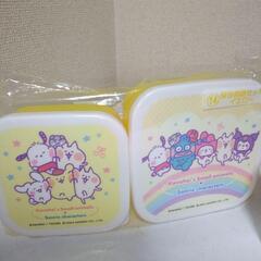 未使用サンリオ保存容器２個デザートボウル2個キティちゃんグラス３個マグカップ2個の画像