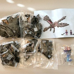 LEGO レゴ互換　マインクラフト エンダードラゴン　組み立てキットの画像