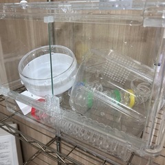 シャイニー45 ハムスターケージ トンネルお風呂場付きの画像