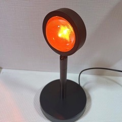 【未使用品】サンセットライト 夕焼けライト 夕日投影ランプ 夕陽 日没 お洒落インテリア 雰囲気作り インスタ映えの画像