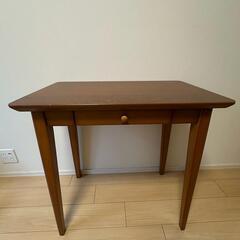 木製デスク wood deskの画像