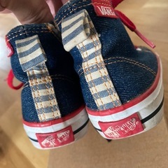 V38BABY SK8-HI 12-14 オールドスクール　バンズ　美品の画像