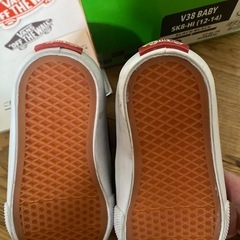 V38BABY SK8-HI 12-14 オールドスクール　バンズ　美品の画像