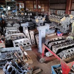 MベンツSLエンジン専門工場-117.オーバーホール済みエンジン販売.380-500.560の画像