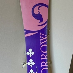 MORROW モロー スノーボード ビンディング付き145cmの画像