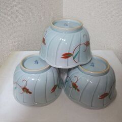 ①美品！！萬古鍋 石焼鍋 美鈴陶器②未使用　有田焼　秀峰窯　中鉢360㎖お椀４客の画像
