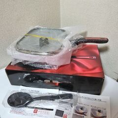 新品未使用　Bellfina ベルフィーナ マルチパン３点セット　IH対応の画像