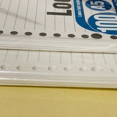 仕切付 Ａ５ ルーズリーフの画像