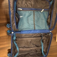 American Tourister スーツケース キャリーケース ブルー 32L 機内持ち込みの画像