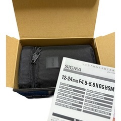 ⚠️価格文面記載⚠️【新品】SIGMA 12-24mm F4.5-5.6 Ⅱ DGの画像