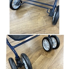 R535 ☀️ 幸和製作所 シルバーカー PW-298 アルミ製 ⭐ クリーニング済の画像