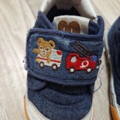 ミキハウスセカンドシューズ　13.５センチ　プッチーくんの画像