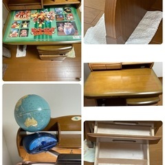 【超美品】　学習机 3点セット　チトセ株式会社製の画像