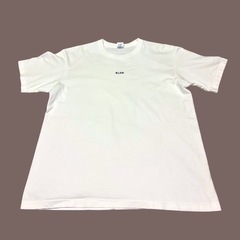 KLON STYLE OFF 刺繍ロゴTシャツ 白 XL 厚手生地 ユニセックスの画像