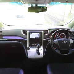 即乗りＯＫ 26年式 ヴェルファイア 後期 2.4Zゴールデンアイズ ナビ フルセグTV Bluetooth 後席モニター バックモニター 両側パワスラ パワーバックドア スマートキー クルコン HID ETCの画像