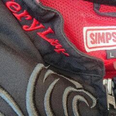 シンプソン ライダース ジャケットＬの画像