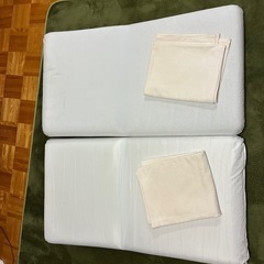 無印良品　座椅子　2個　の画像