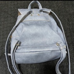 新品 デニム柄 リュックの画像