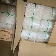 梱包用クッション材、段ボール、梱包テープなどまとめての画像
