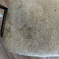 30日廃棄 モリス購入　アイアンダイニングチェア2脚　使用期間5年の画像