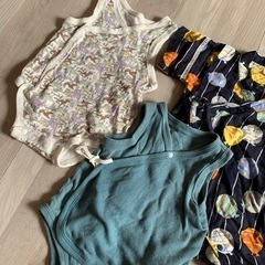 petit main（プティマイン） 夏祭り　お祭り　ロンパース　肌着付き　セット売り　お買い得　高品質　ベビー服　新生児　赤ちゃん　夏服の画像