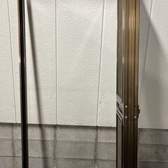 玄関 ルーバー式 網戸 郵便受け 鍵無し 幅81.5cm×奥行15cm×高さ191.5cm の画像