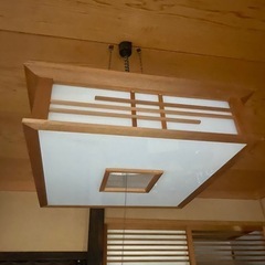 和風おしゃれ電気の画像