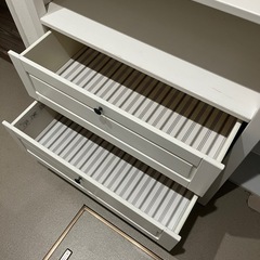 30日廃棄 IKEA おむつ替え台引き出し付きの画像