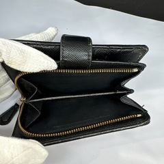 COACH ブラウン 二つ折り財布の画像