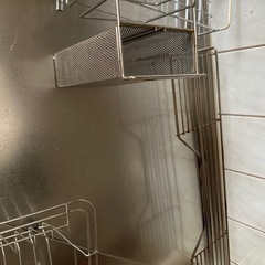 キッチン　食器かご　などの画像