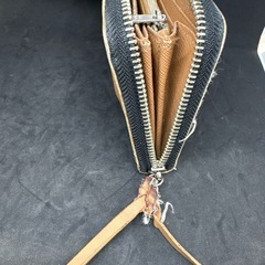 COACH チェック柄 長財布の画像