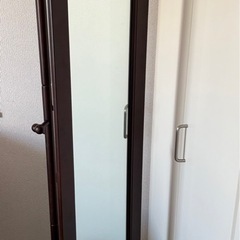 ポールハンガー鏡付き