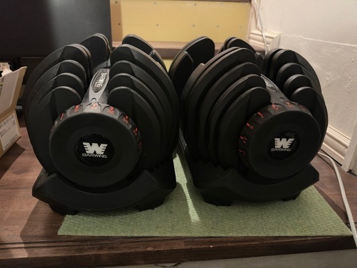 8/6-8/7＊以降ご相談】【車でのお引き取り限定】可変式ダンベル