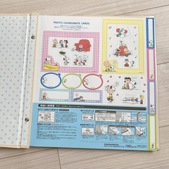 《美品》スヌーピー 大きいフォトアルバムの画像