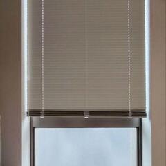 美品【無印良品】アルミブラインド 調光機能付き アイボリーの画像