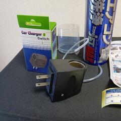 カーエアコン洗浄用スプレーとAC100VよりDC12Vが使える物。の画像