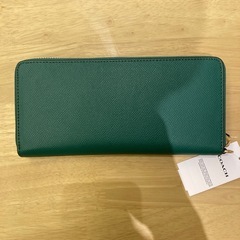 コーチ　コンチネンタルグリーン長財布C①【新品未使用】の画像