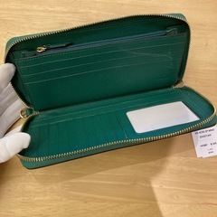 コーチ　コンチネンタルグリーン長財布C①【新品未使用】の画像