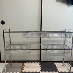 シンク上水切りラックの画像