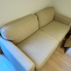 二人がけソファーお譲りします（再投稿）の画像