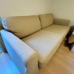 二人がけソファーお譲りします（再投稿）の画像